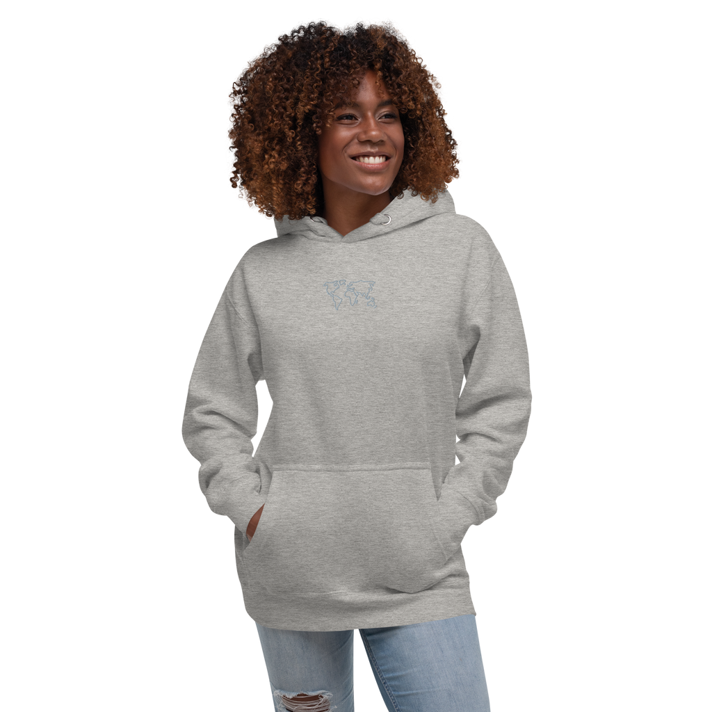 World Outline Hoodie