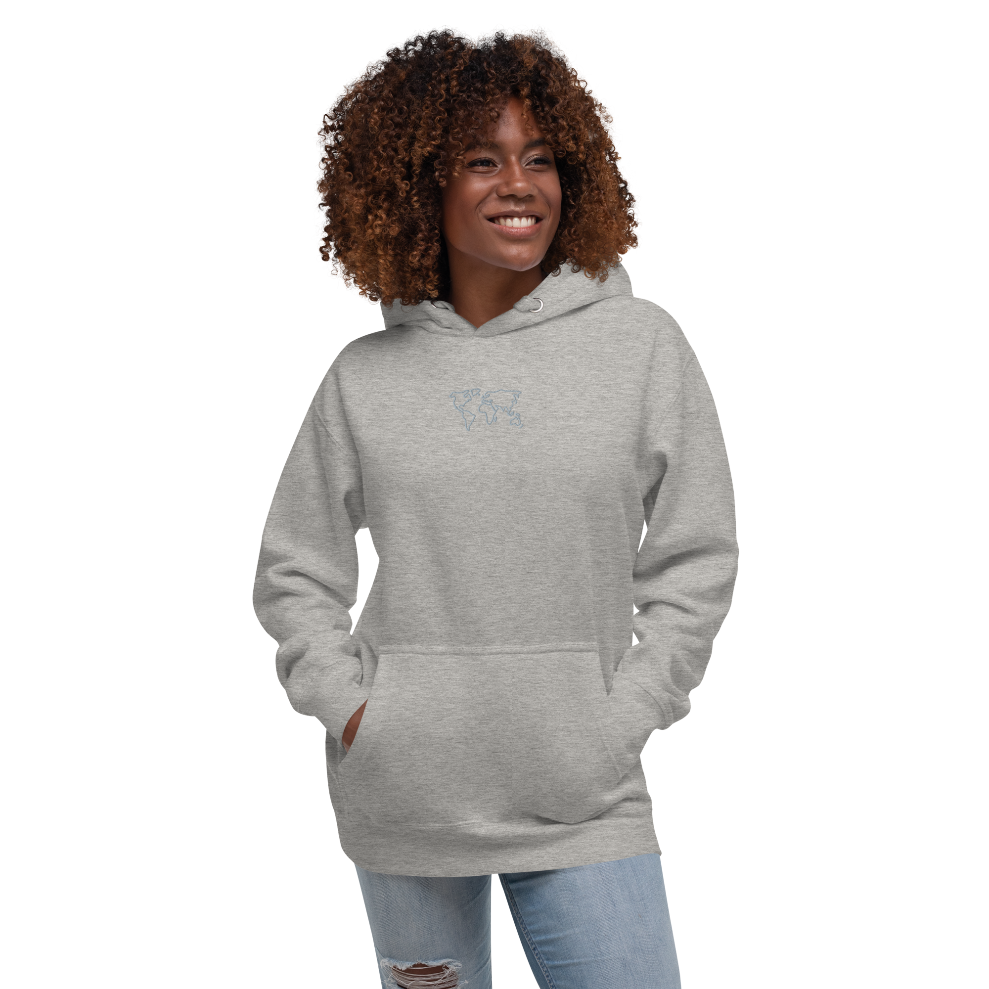 World Outline Hoodie