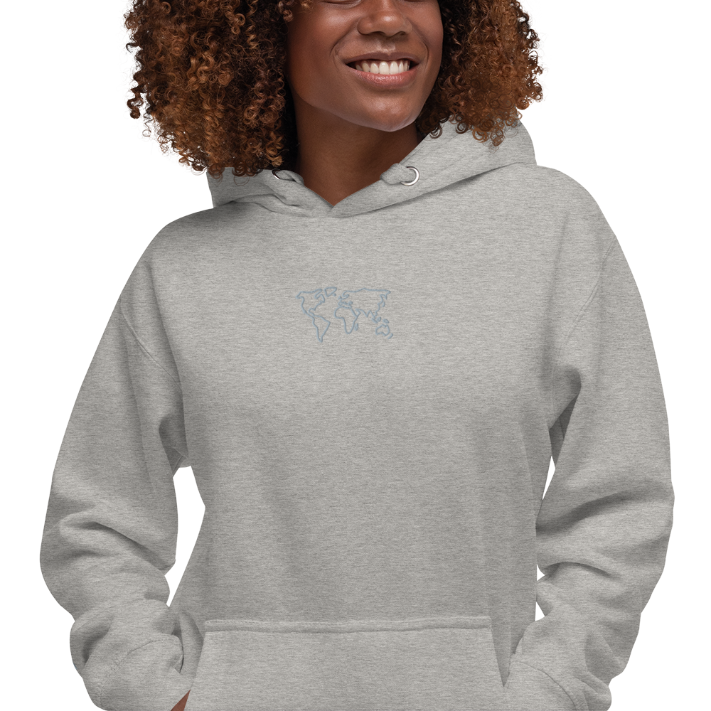 World Outline Hoodie