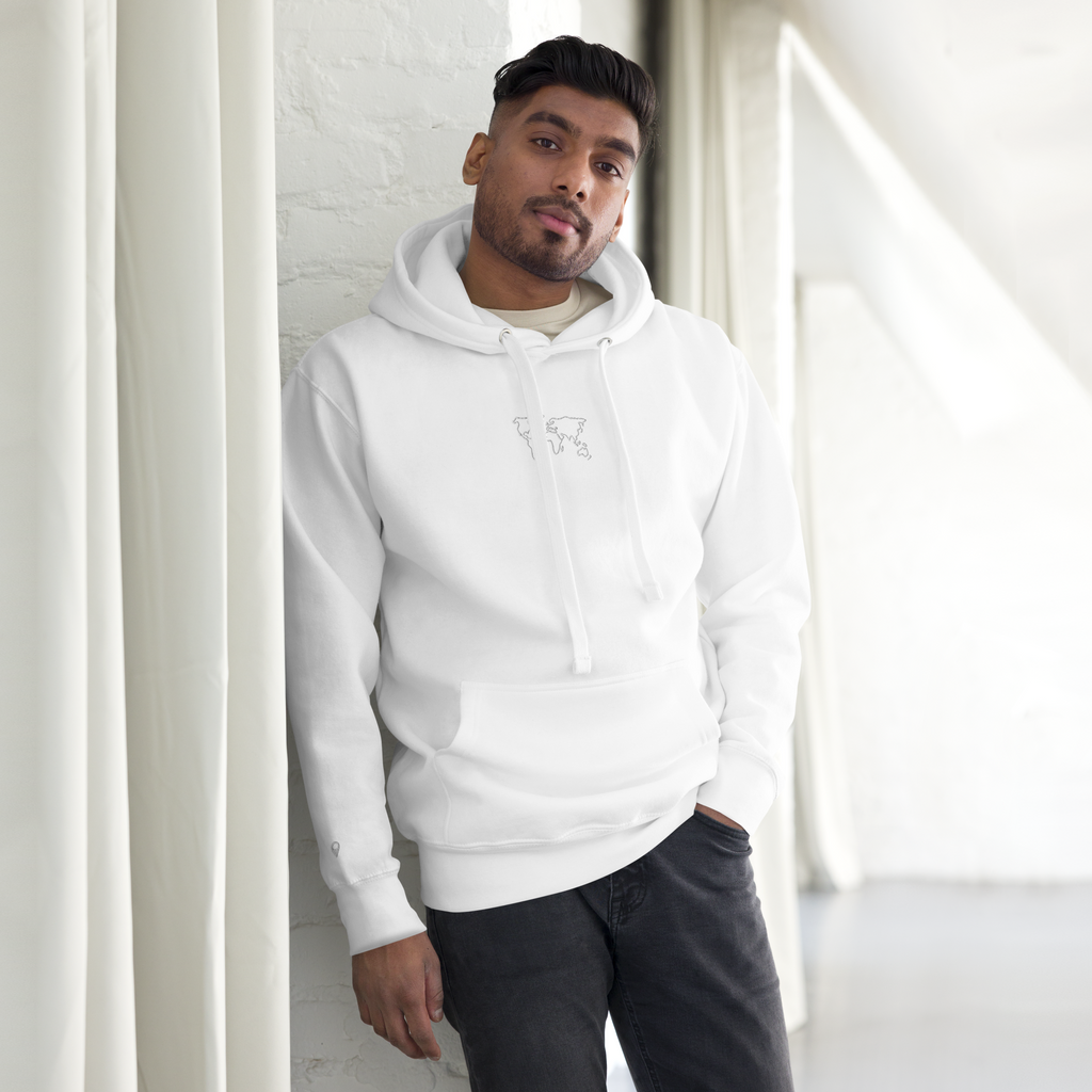 World Outline Hoodie