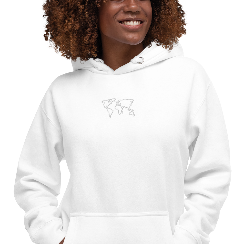 World Outline Hoodie