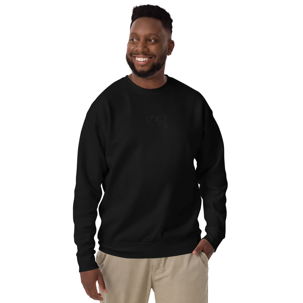 World Outline Sweatshirt