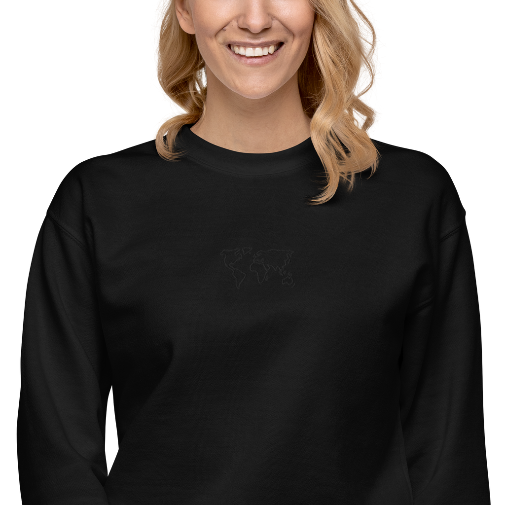 World Outline Sweatshirt