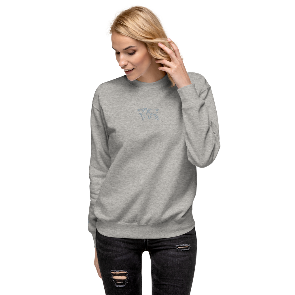 World Outline Sweatshirt