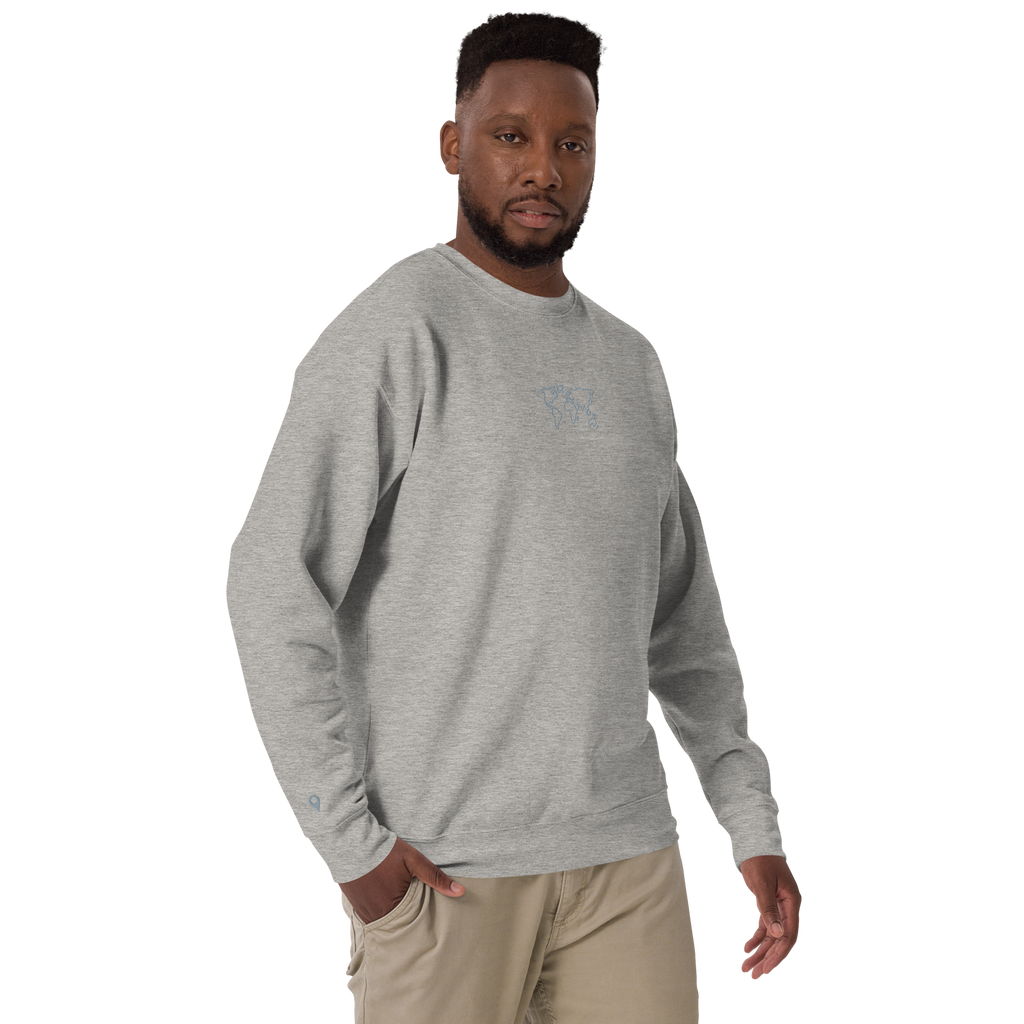 World Outline Sweatshirt