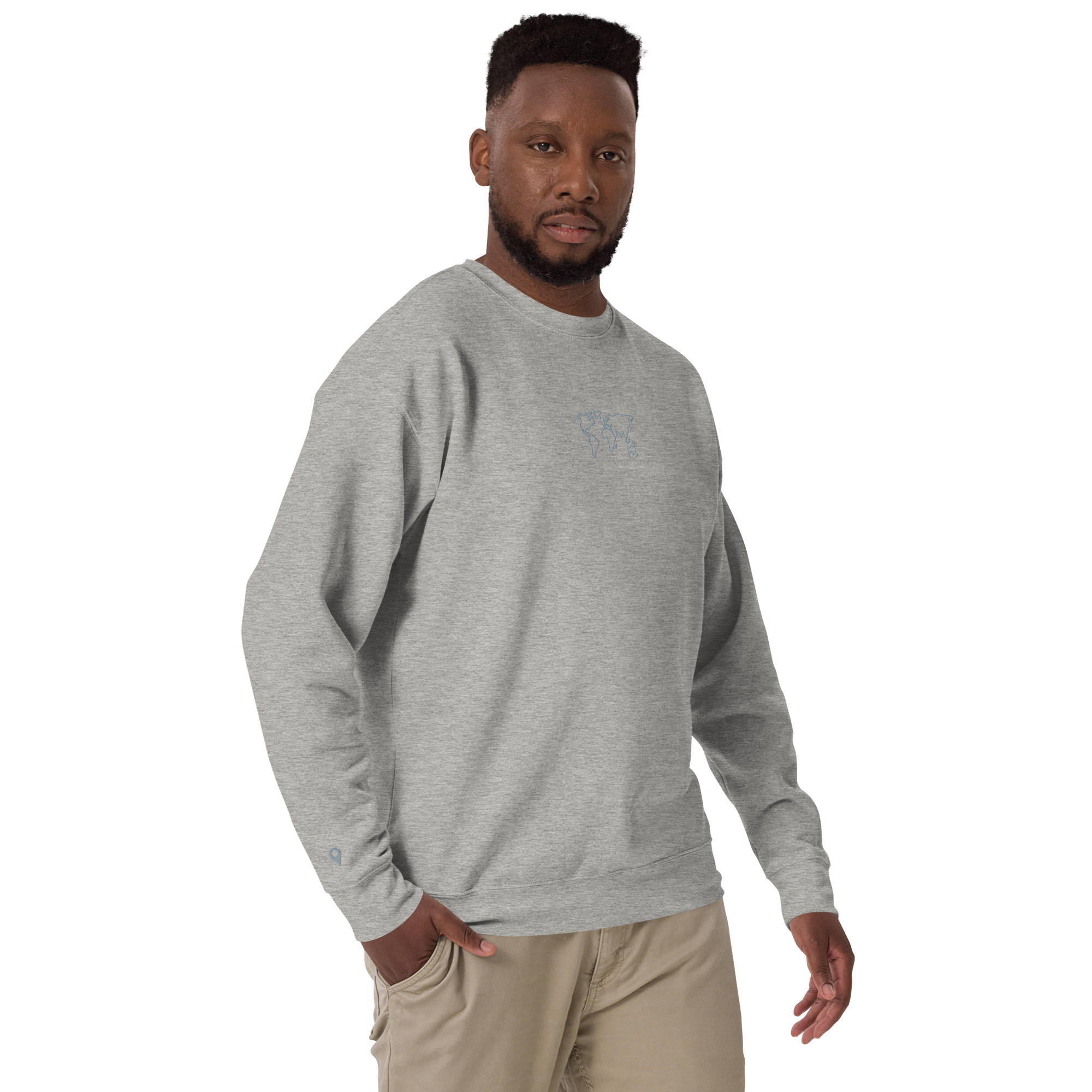 World Outline Sweatshirt
