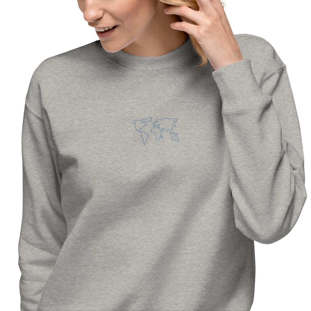 World Outline Sweatshirt