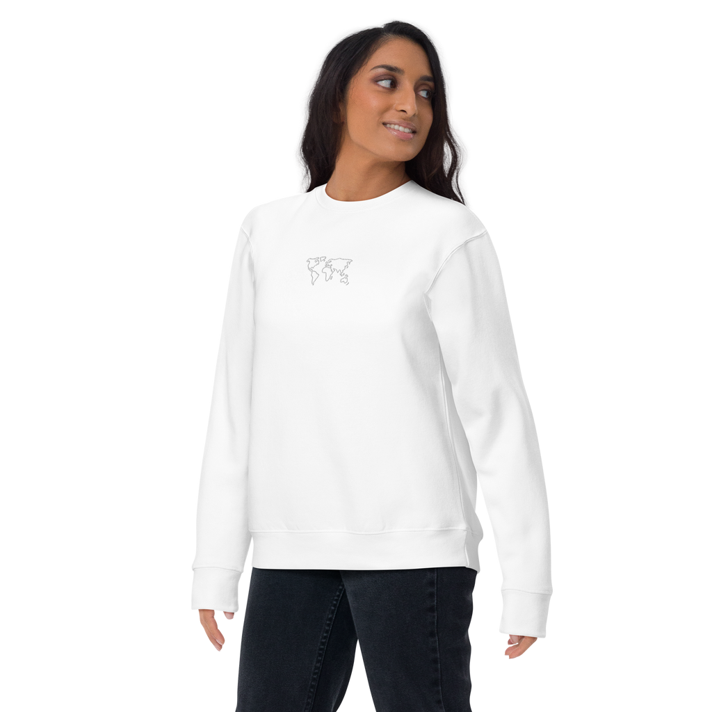 World Outline Sweatshirt