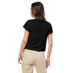 World Outline Women’s Cropped T-Shirt