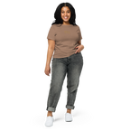 World Outline Women’s Cropped T-Shirt