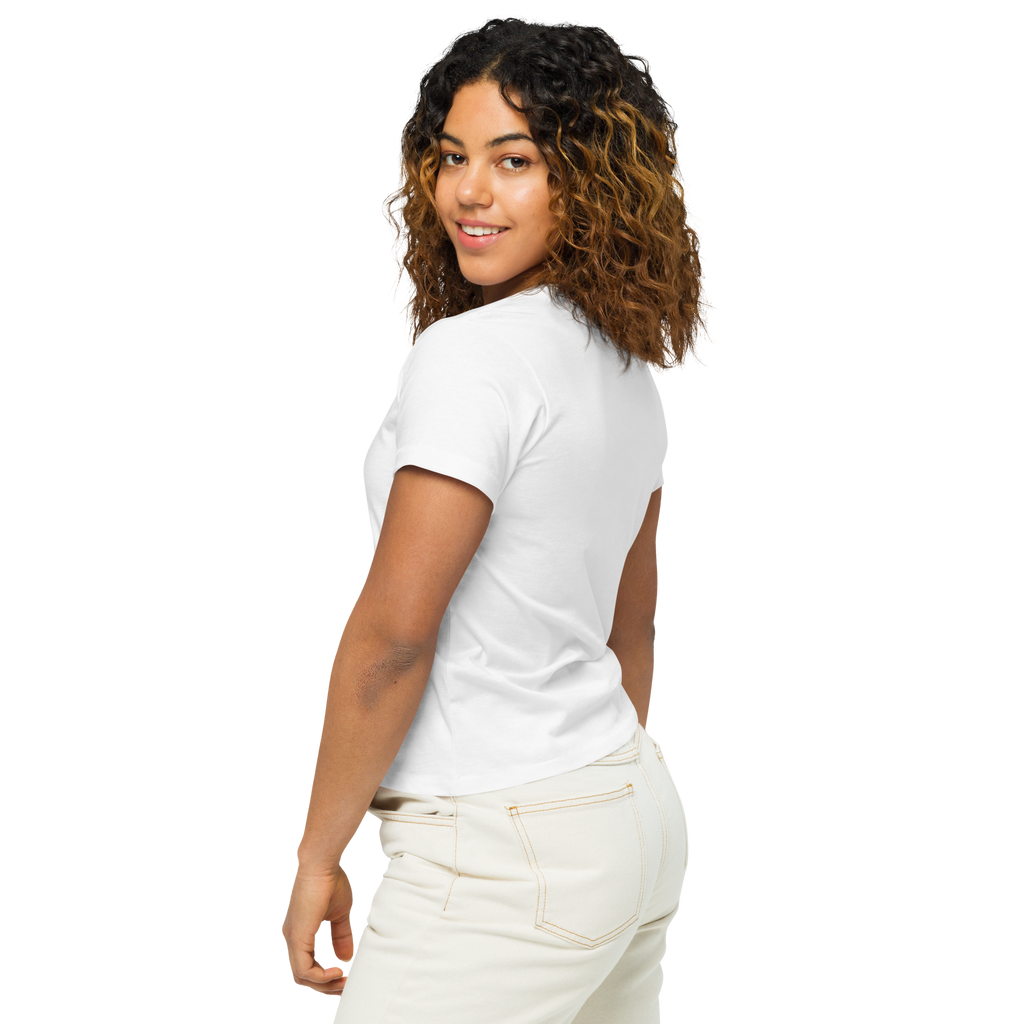 World Outline Women’s Cropped T-Shirt